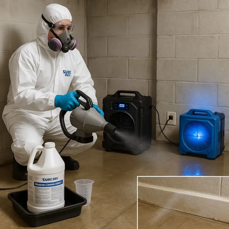 Sanitization and Odor Removal process in Johnson Creek, WI