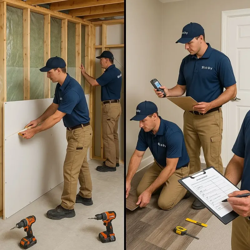 Repairs and Reconstruction process in Johnson Creek, WI